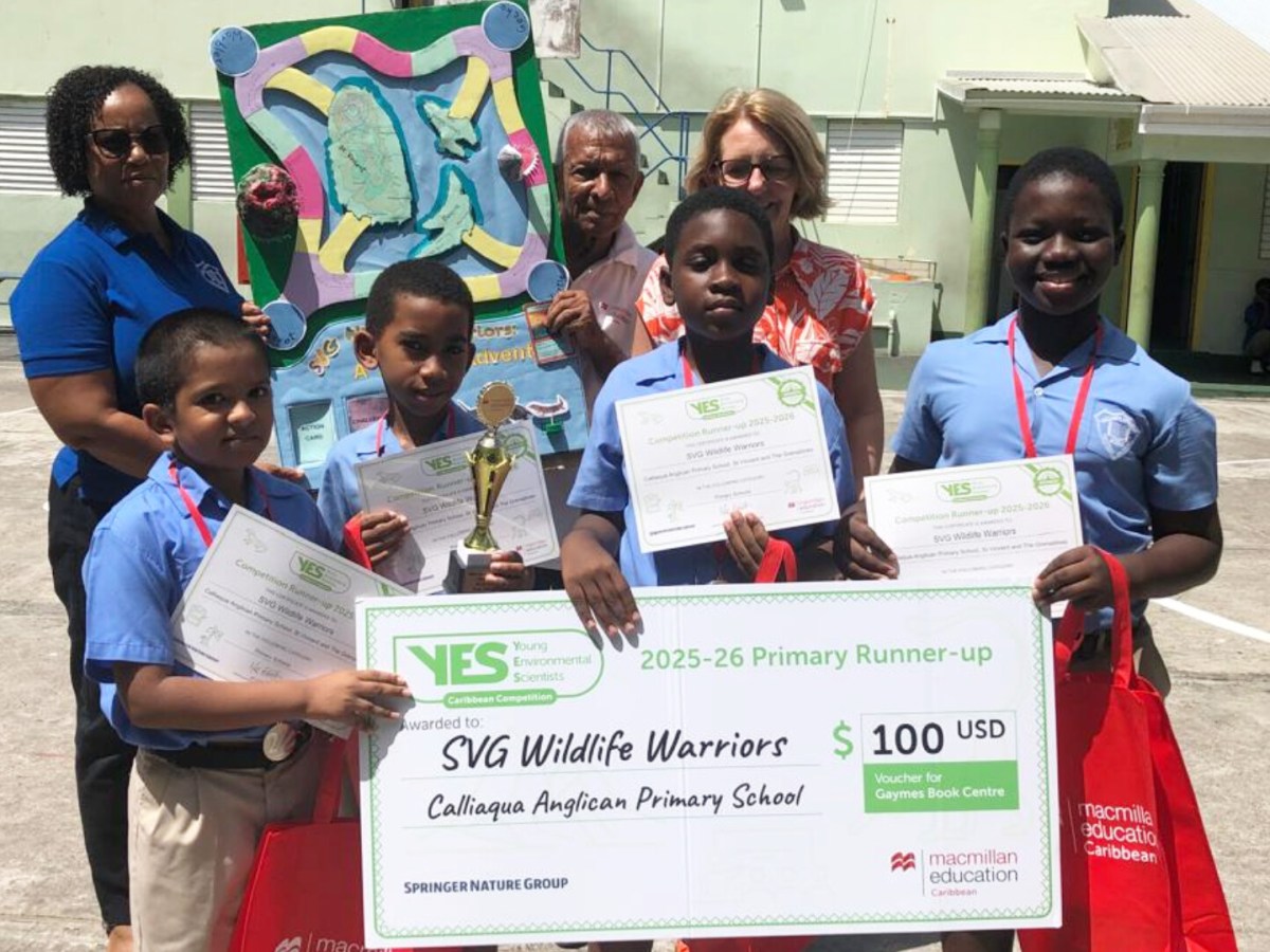 Calliaqua Anglican Primary Students Earn 2nd Place in Regional Environmental&nbsp;Competition