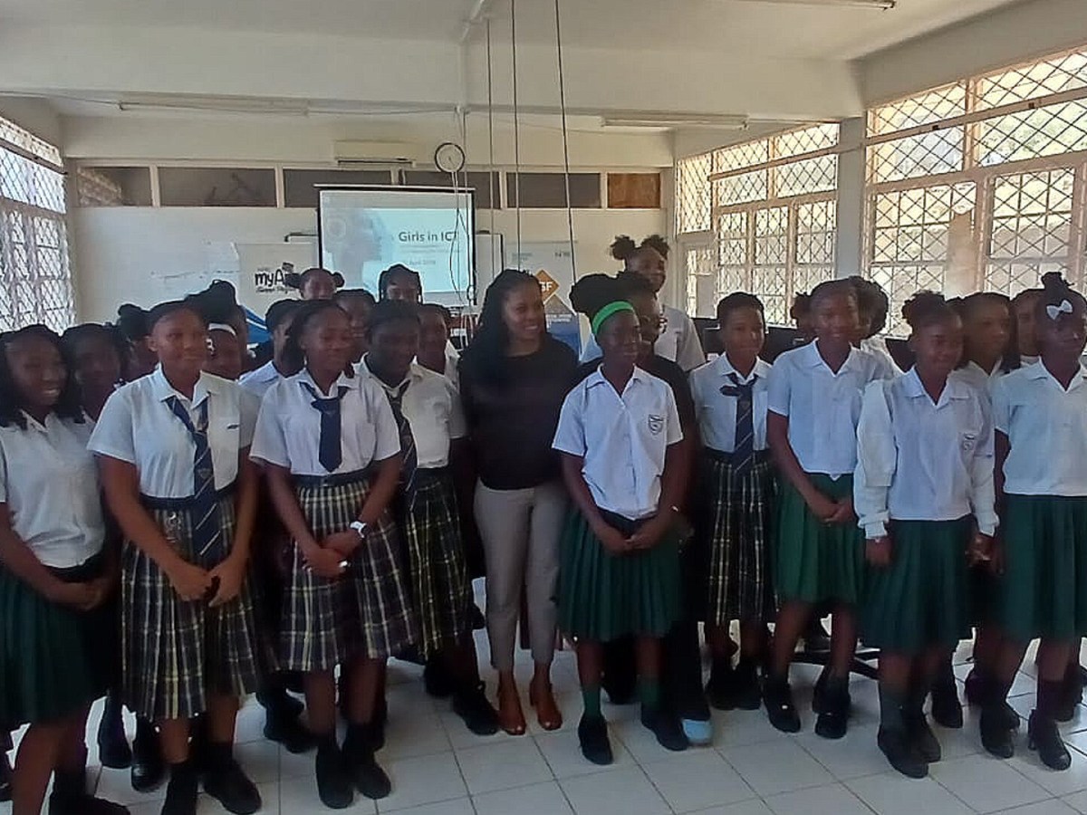 Thirty Girls Explore AI and Tech Careers at Digital Skills&nbsp;Workshop